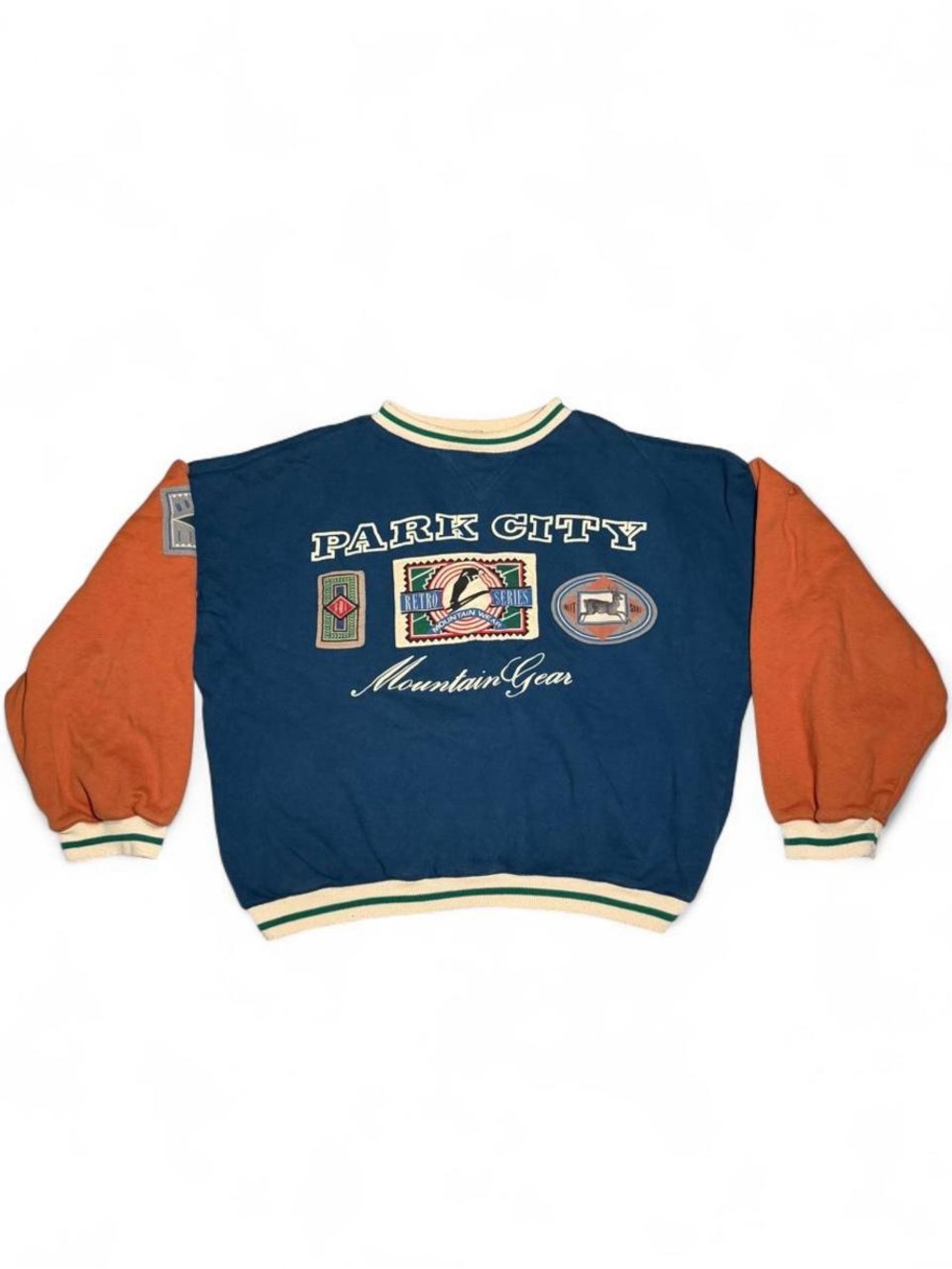 Vintage 90s Park City Mountain Gear Ski Crewneck Sweatshirt - Size Small